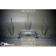 OneSixthKit Pack of 3 sets transparent figure stand